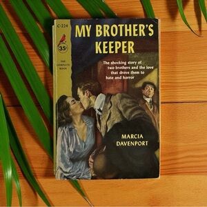 VINTAGE 1950s My Brother’s Keeper by Marcia Davenport – Cardinal Edition C-224